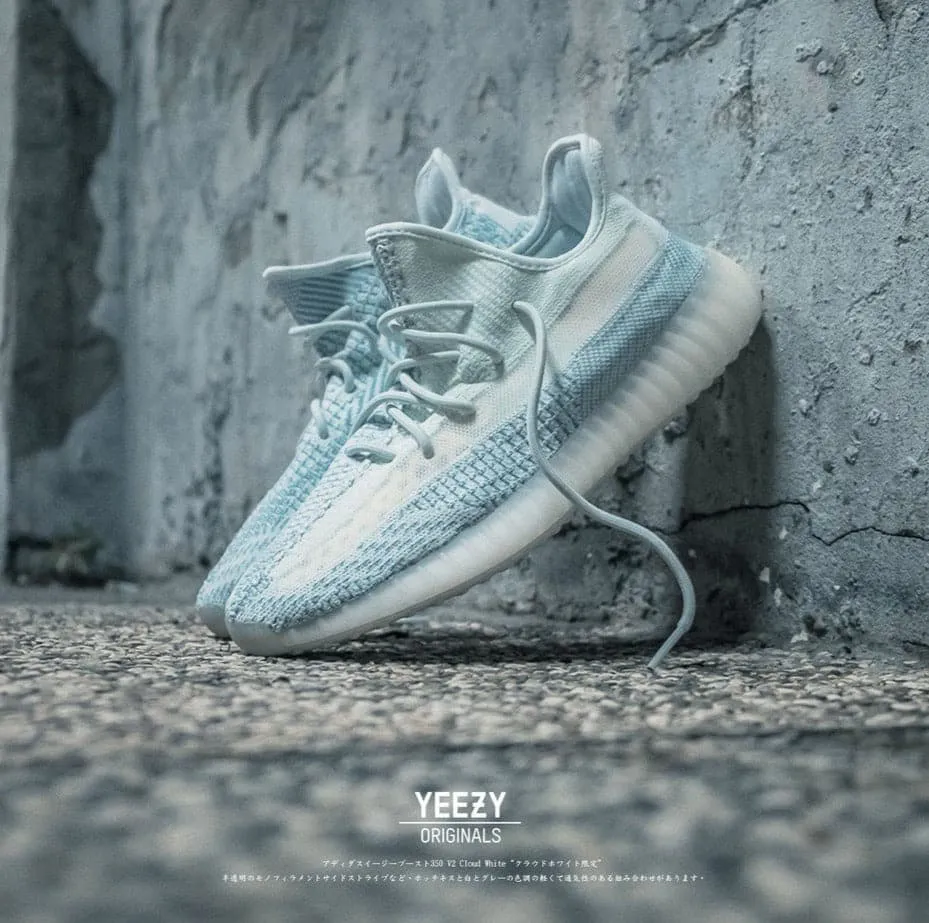 現貨-Adidas Yeezy Boost 350 V2 Cloud White (Non-Reflective)