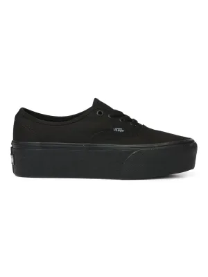 Authentic Stackform Black/Black Shoes
