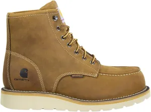 Carhartt Men's 6" Waterproof Nano Toe Wedge Work Boot Fw6425-m Construction