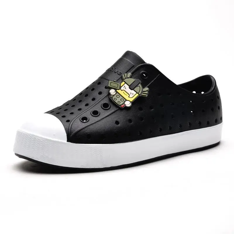 Children's Water slip-on Sneakers White Sole