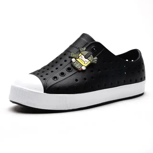 Children's Water slip-on Sneakers White Sole