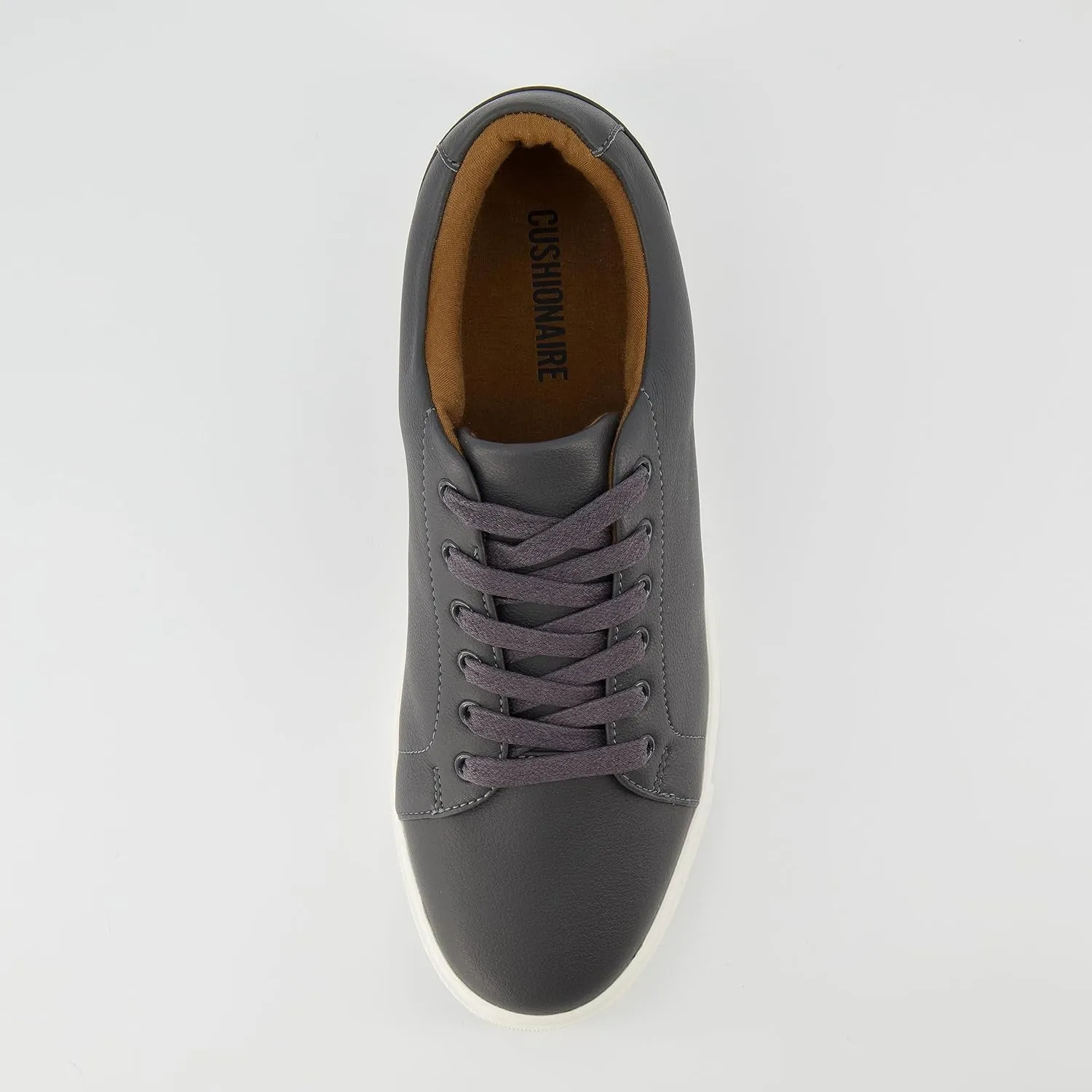 CUSHIONAIRE Men's Princeton lace up Sneaker with  Comfort Foam