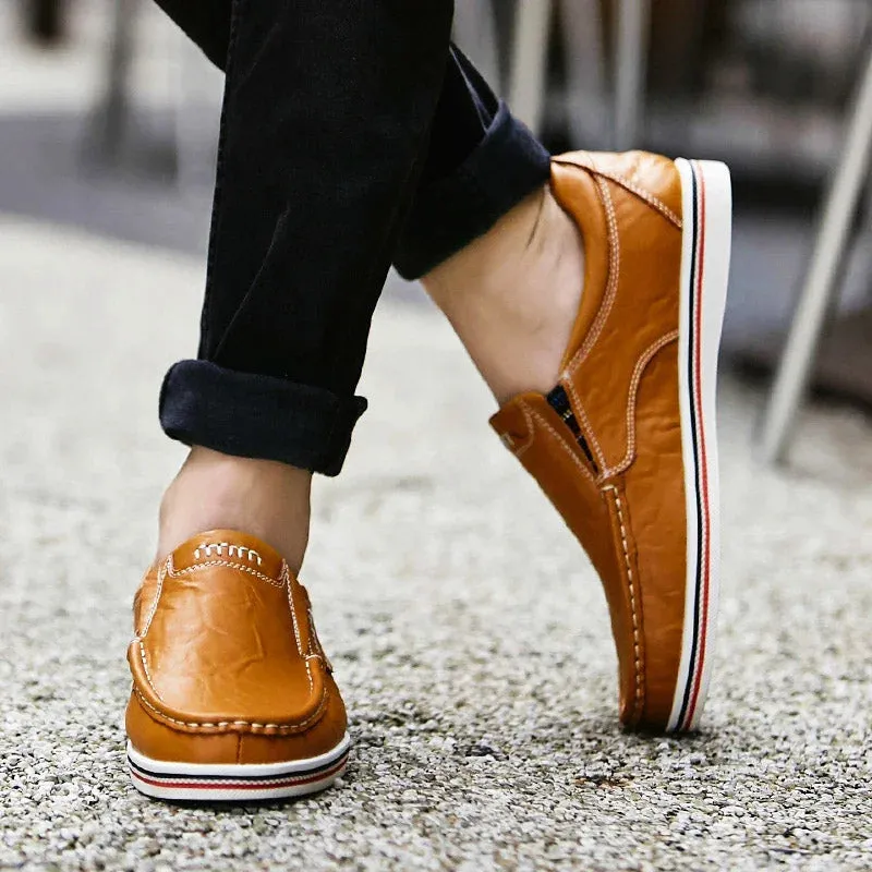 Deckhand Genuine Leather Loafers