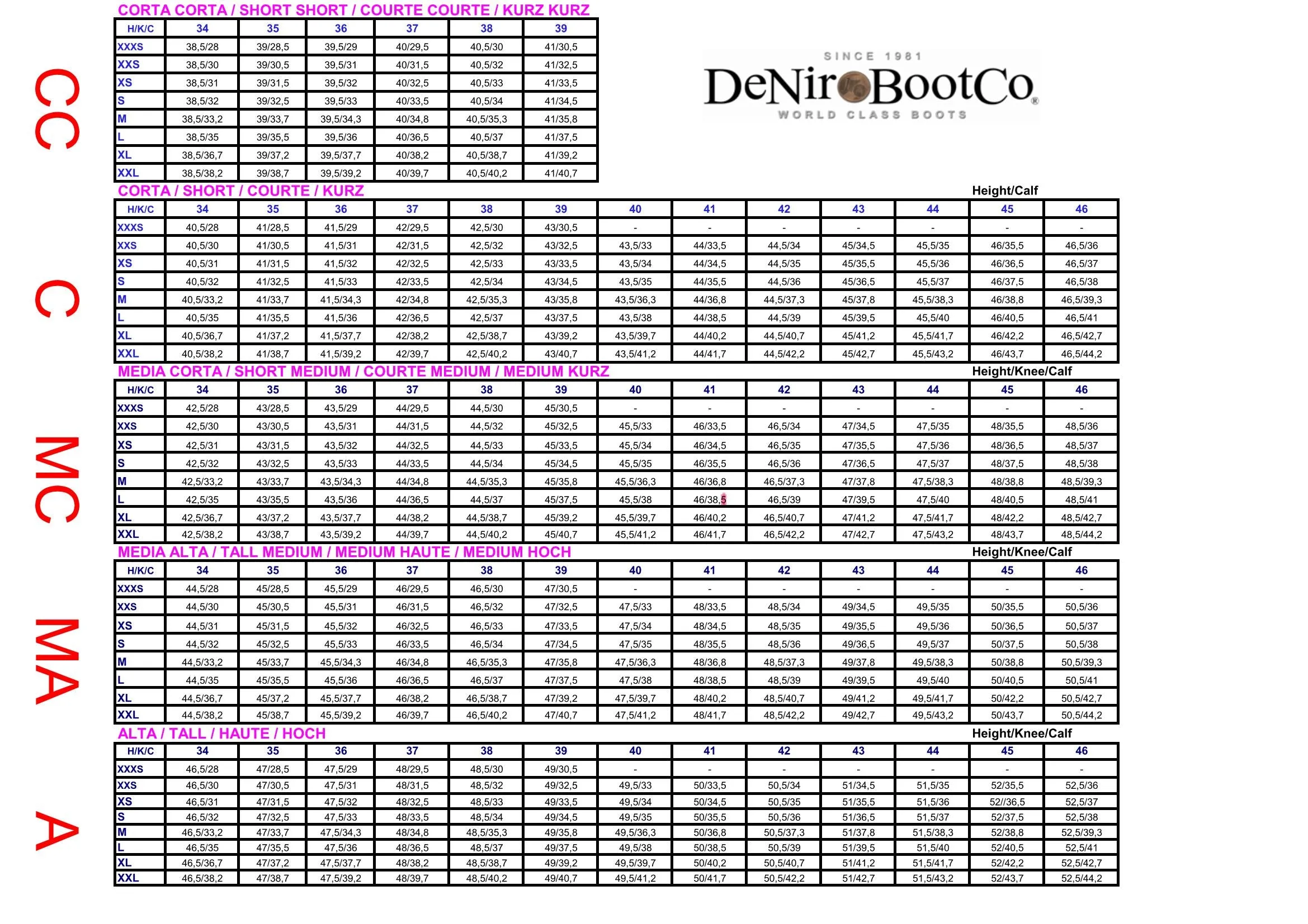 DeNiro Volare 02 Boots- In Stock