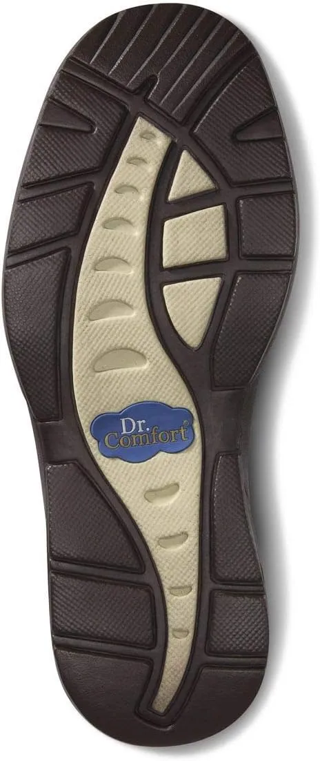 Dr. Comfort Fisherman Men's Therapeutic Diabetic Extra Depth Sandal: Chestnut 9.5 X-Wide (3E/4E)