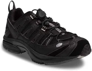 Dr. Comfort Performance Men's Therapeutic Athletic Shoe: Black/Black 8.5 Wide (E/2E)