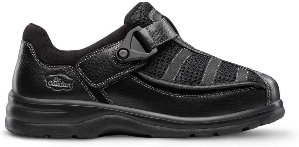 Dr. Comfort Women's Lucie X Foot Care Therapeutic Walking Shoes-Leather and Mesh Diabetic Shoes for Men with Gel Inserts
