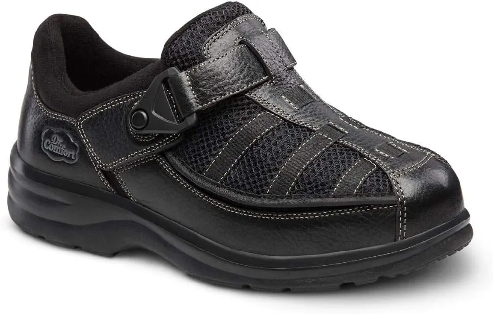 Dr. Comfort Women's Lucie X Foot Care Therapeutic Walking Shoes-Leather and Mesh Diabetic Shoes for Men with Gel Inserts