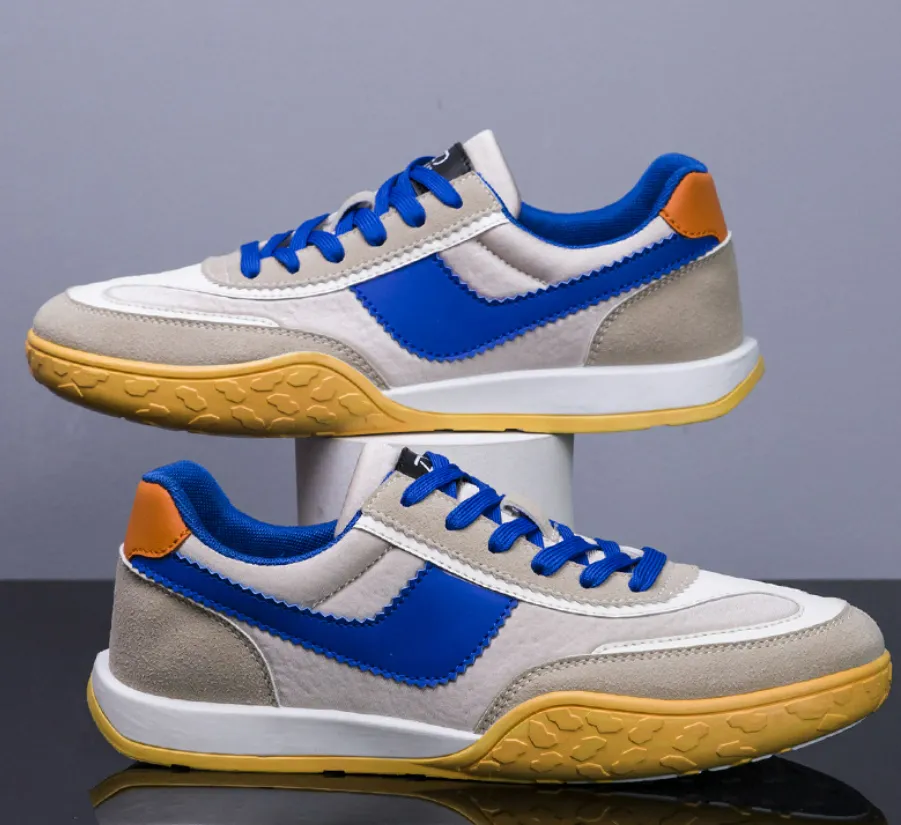 Flexible Flat Tennis Sneakers For Men