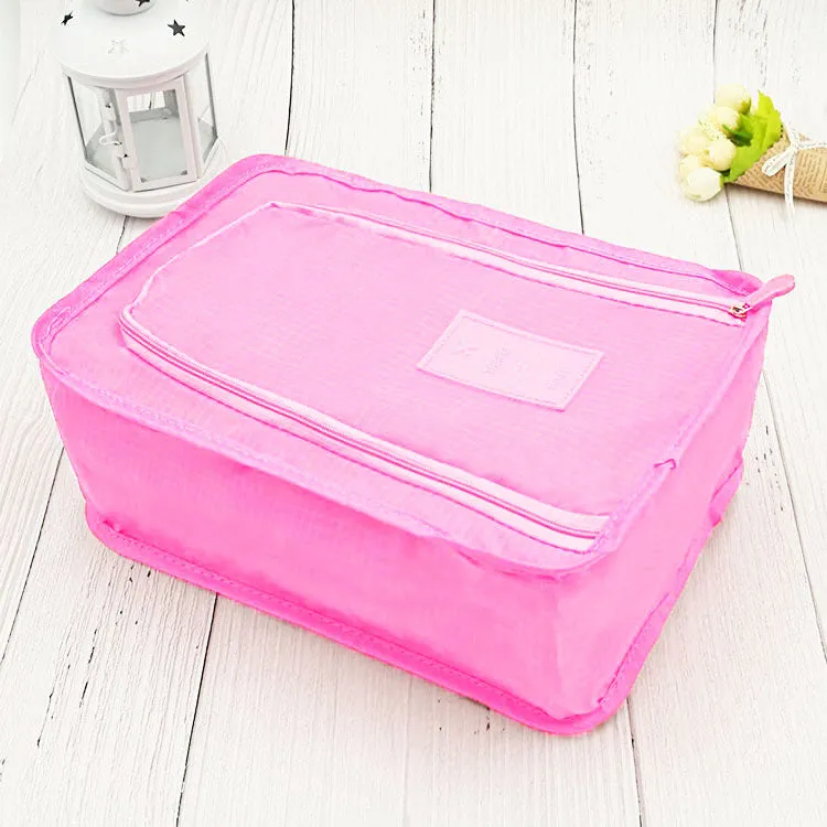 folding solid color small shoe bags.