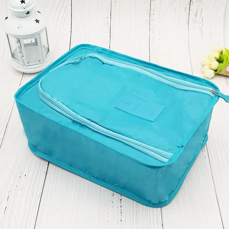 folding solid color small shoe bags.