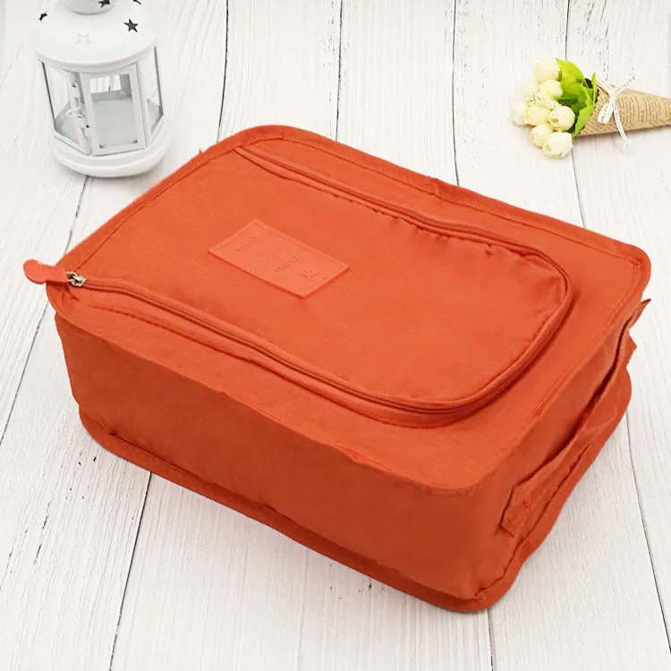 folding solid color small shoe bags.
