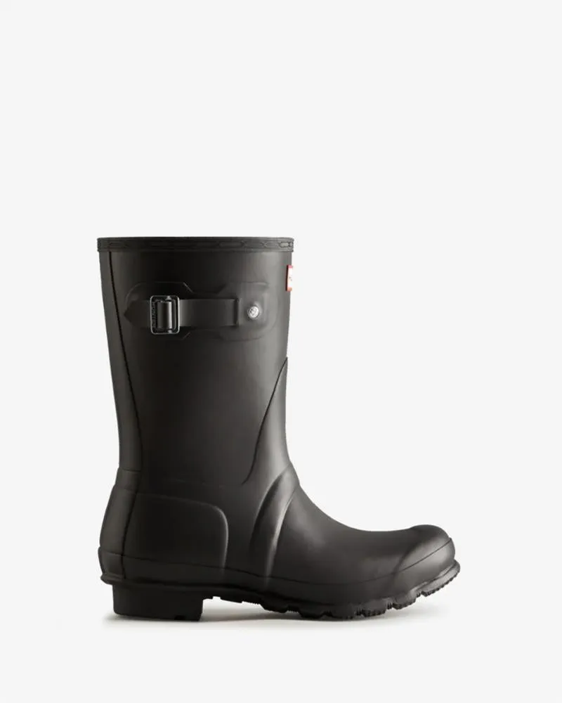 Hunter Women WOMENS ORIGINAL SHORT INSULATED BOOT BLACK