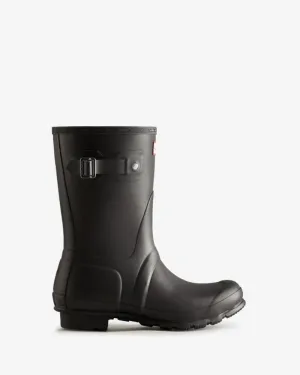 Hunter Women WOMENS ORIGINAL SHORT INSULATED BOOT BLACK