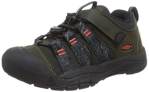 KEEN Newport H2SHO Casual Breathable Comfortable Sneakers, Forest Night/Magnet, 12 US Unisex Little Kid