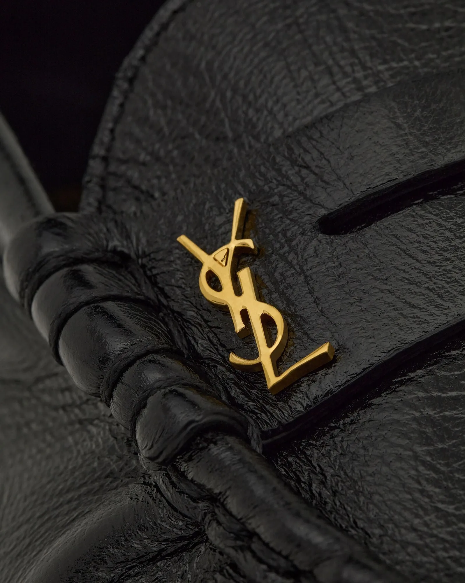 Le Loafer Penny Slippers In Shiny Creased Leather