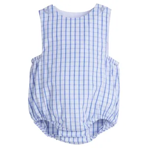 Louis Sunsuit Royal Windowpane