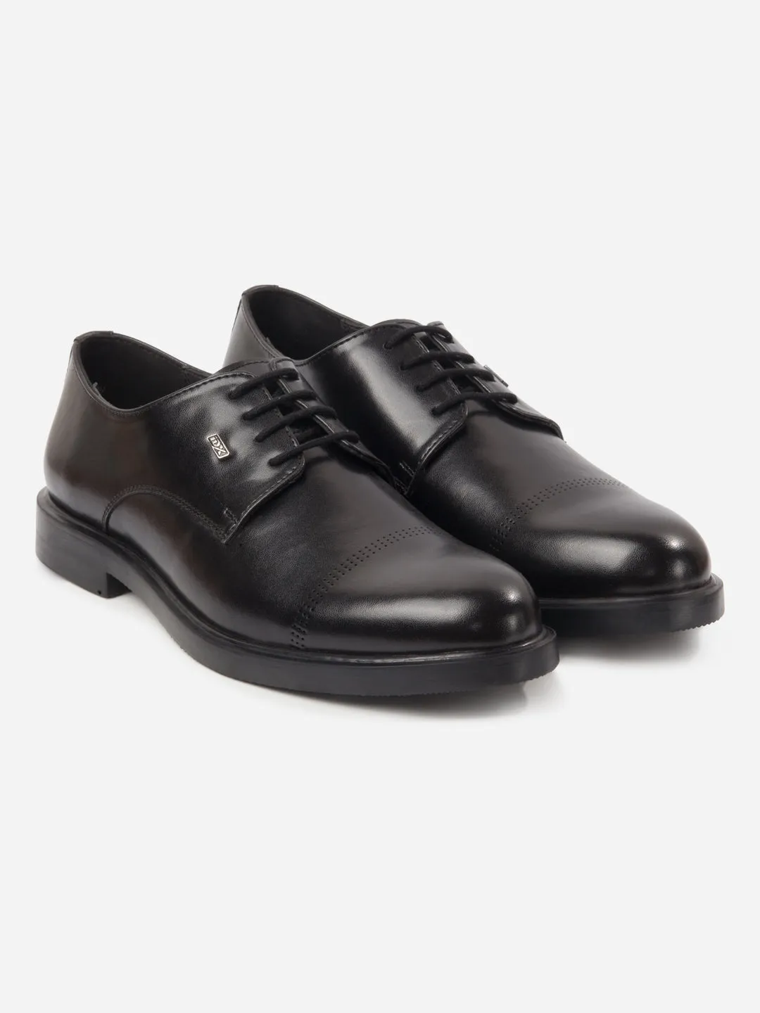 Men's Black Formal Laceup Shoes (IX1092)