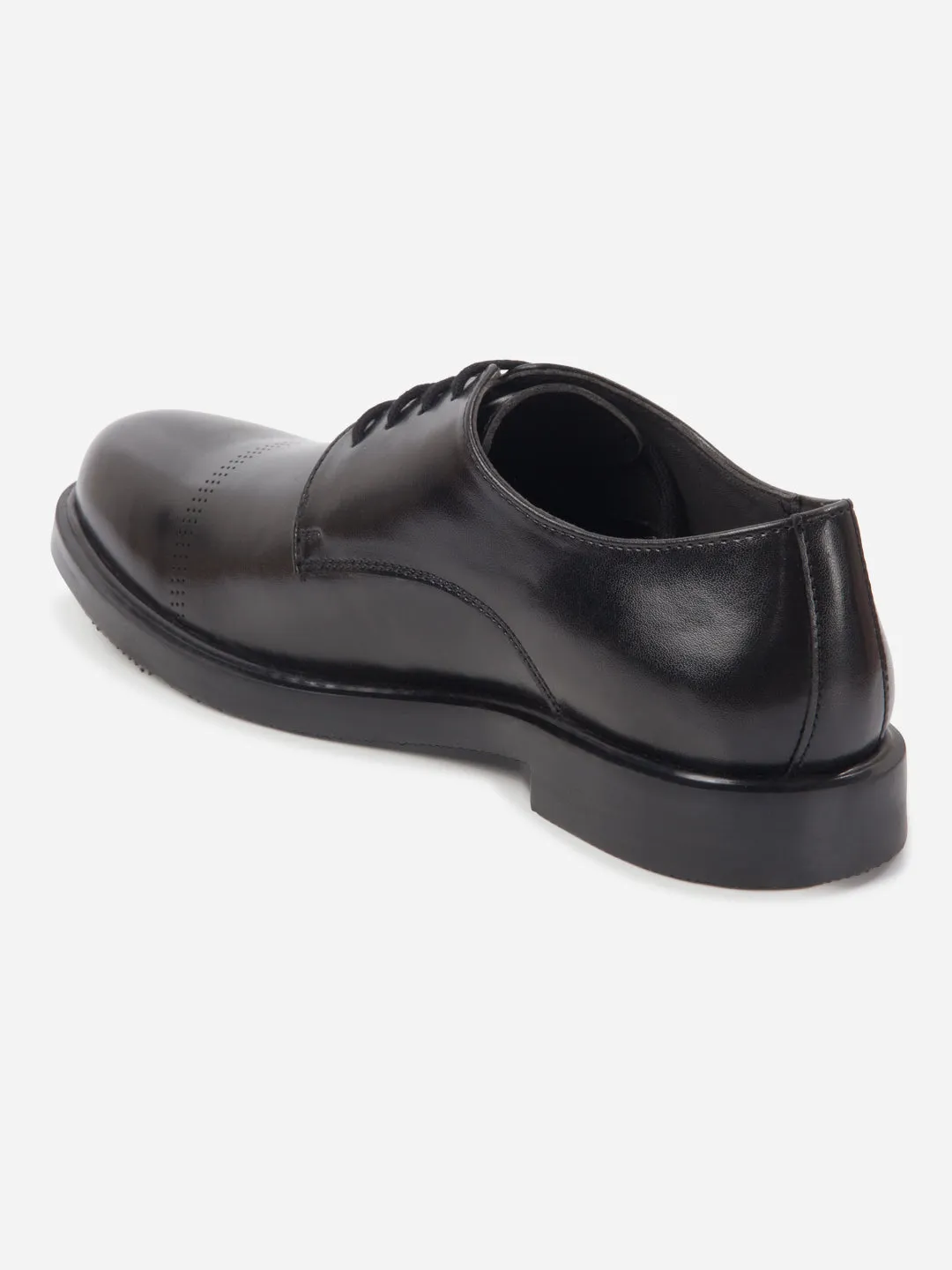 Men's Black Formal Laceup Shoes (IX1092)