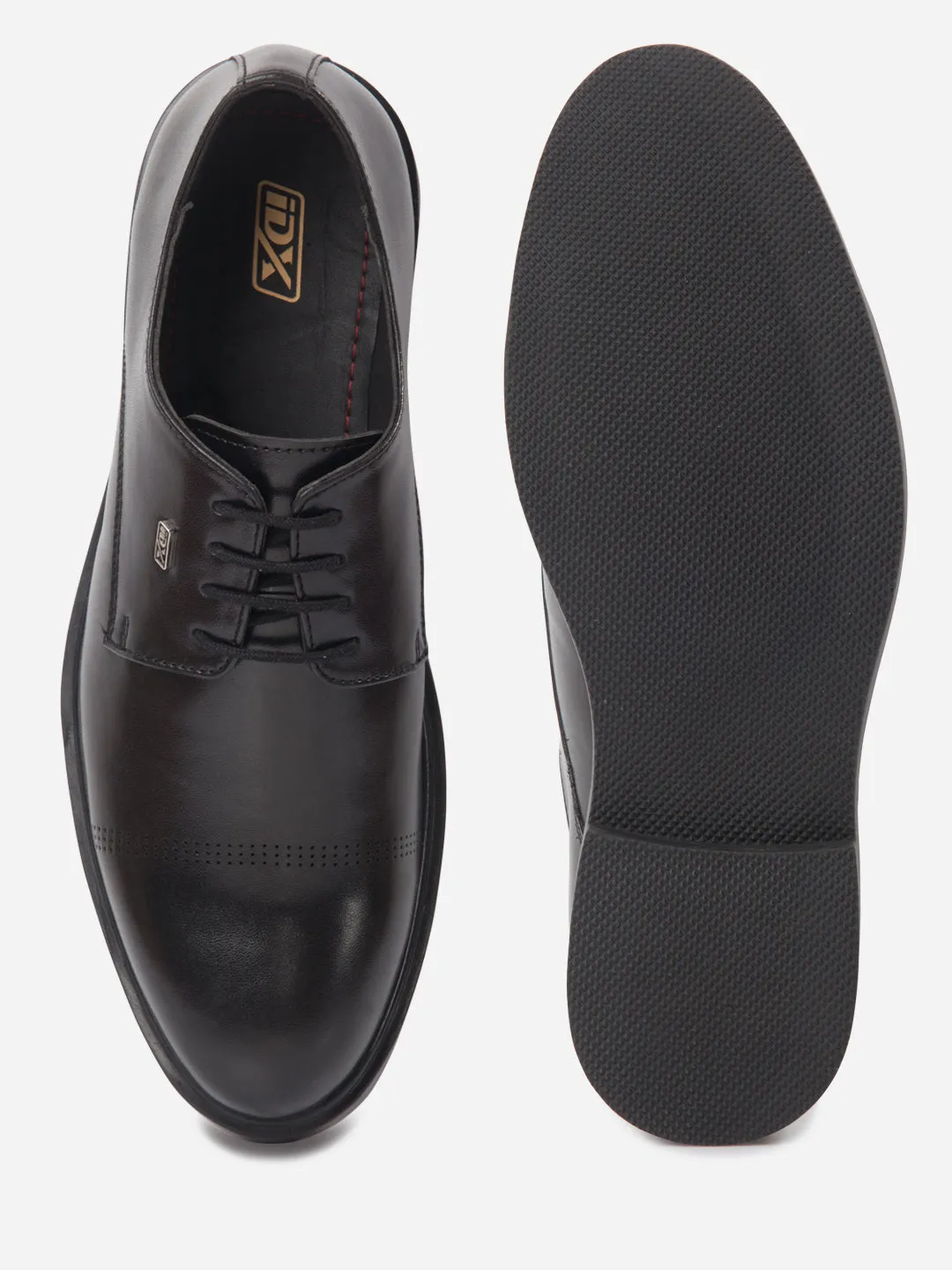 Men's Black Formal Laceup Shoes (IX1092)