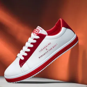 Men's Casual Shoes Comfortable Flats Leather Shoes