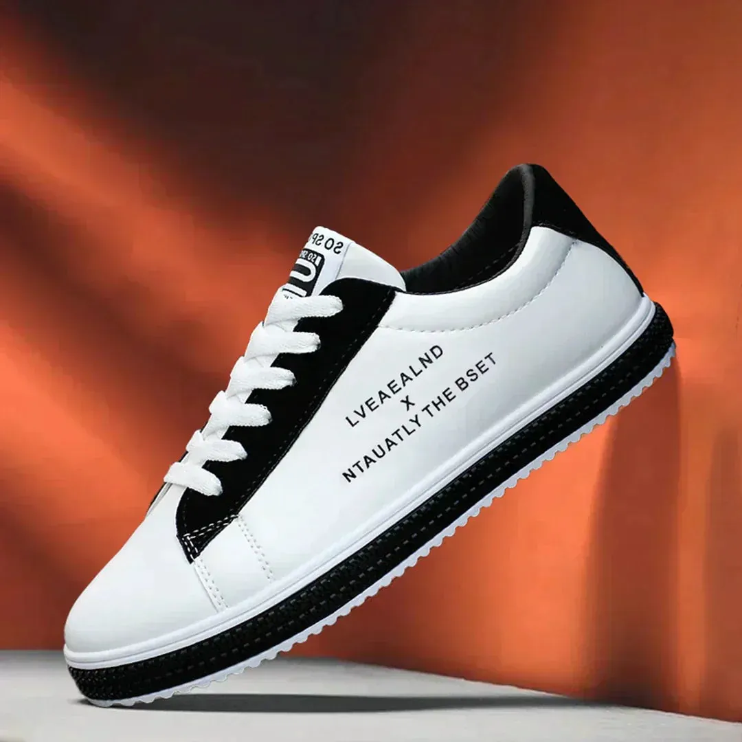 Men's Casual Shoes Comfortable Flats Leather Shoes