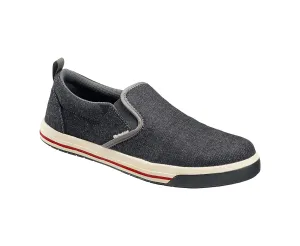 Nautilus Westside Women's Casual Work Shoe by FSI: Oil and Slip Resistant, Steel Safety Toe, Premium Textle Upper, N1435-Charcoal, Size 11 Medium Width