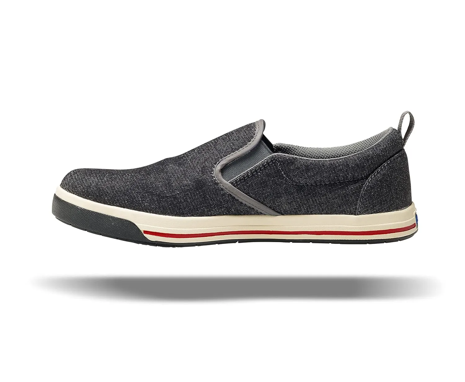 Nautilus Westside Women's Casual Work Shoe by FSI: Oil and Slip Resistant, Steel Safety Toe, Premium Textle Upper, N1435-Charcoal, Size 11 Medium Width