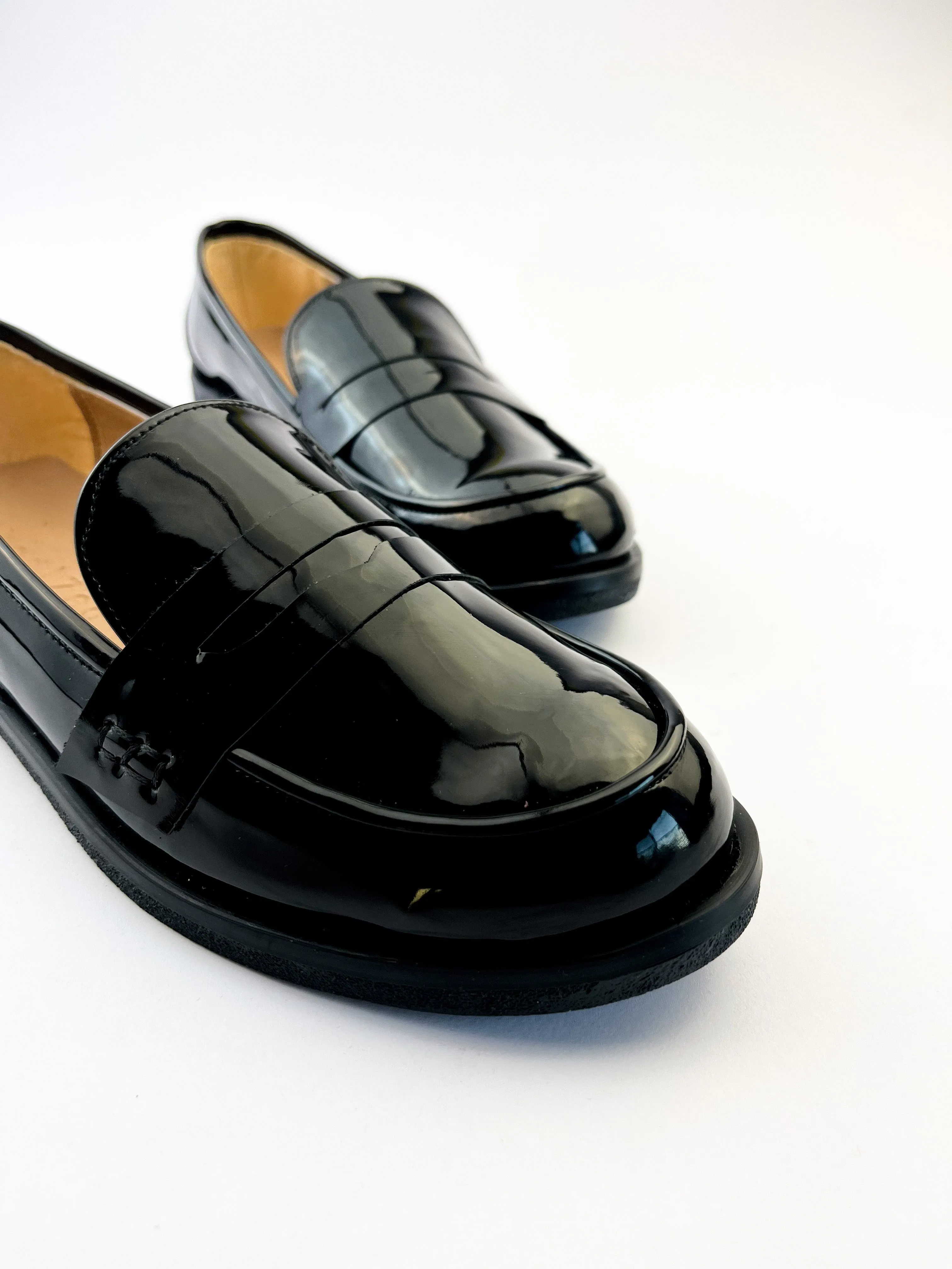 Patent Loafers