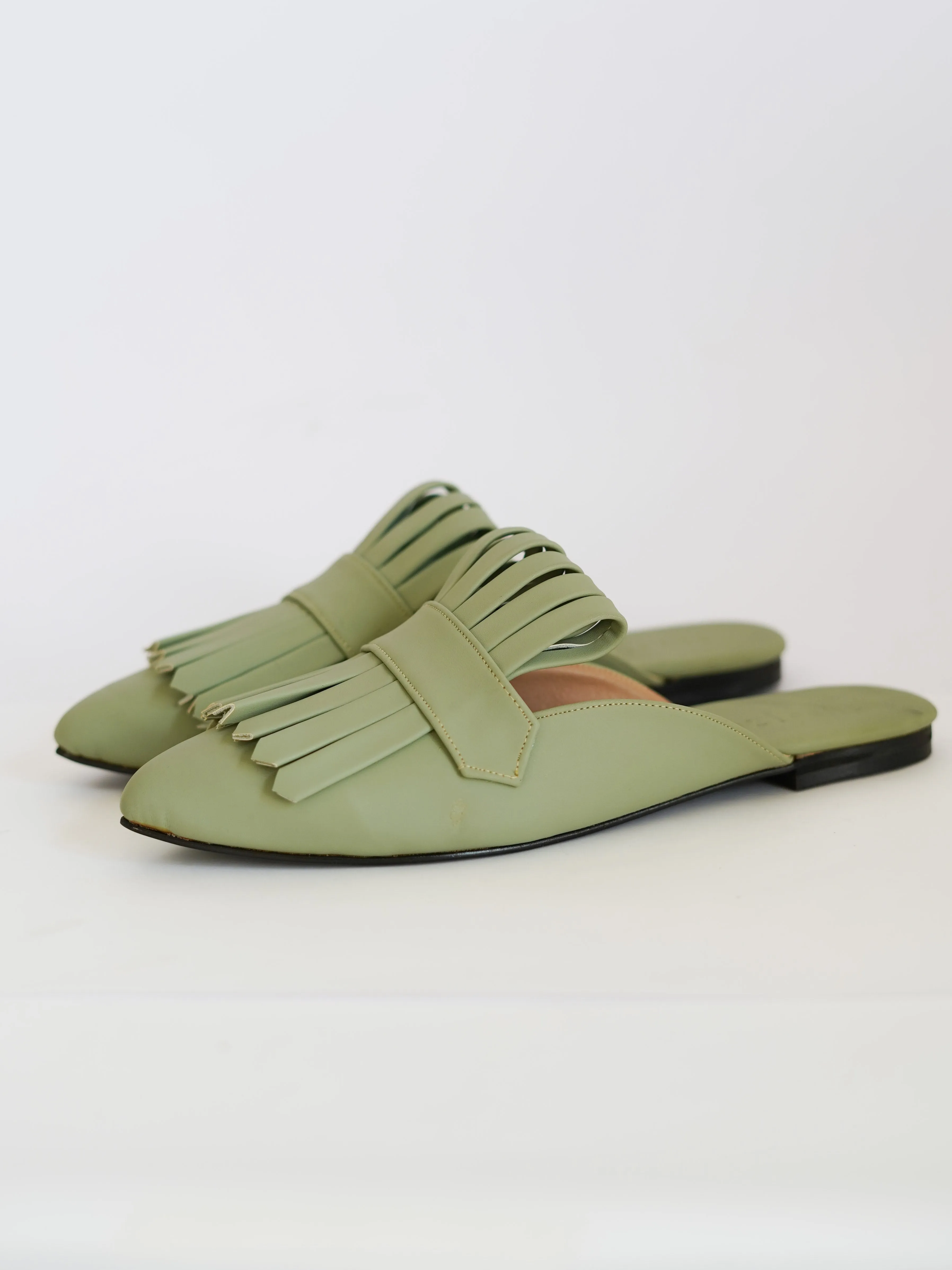 Pistachio Met Gala Mules