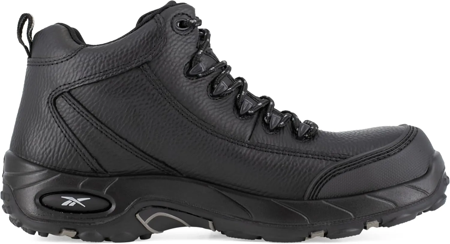 Reebok Work Men's RB4555 Tiahawk Safety Composite Toe Waterproof Sport Work Boot Black
