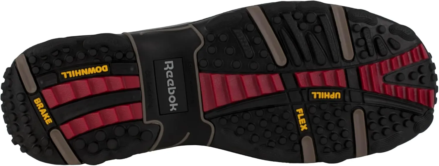 Reebok Work Men's RB4555 Tiahawk Safety Composite Toe Waterproof Sport Work Boot Black
