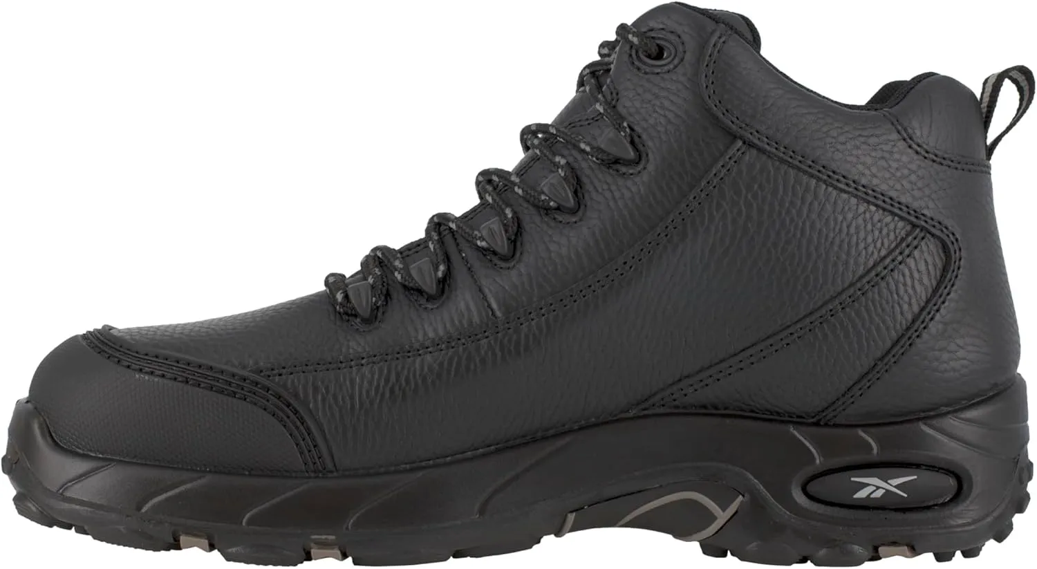 Reebok Work Men's RB4555 Tiahawk Safety Composite Toe Waterproof Sport Work Boot Black