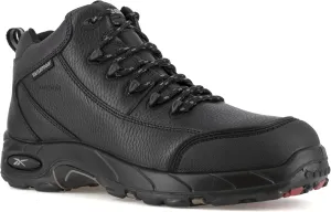 Reebok Work Men's RB4555 Tiahawk Safety Composite Toe Waterproof Sport Work Boot Black