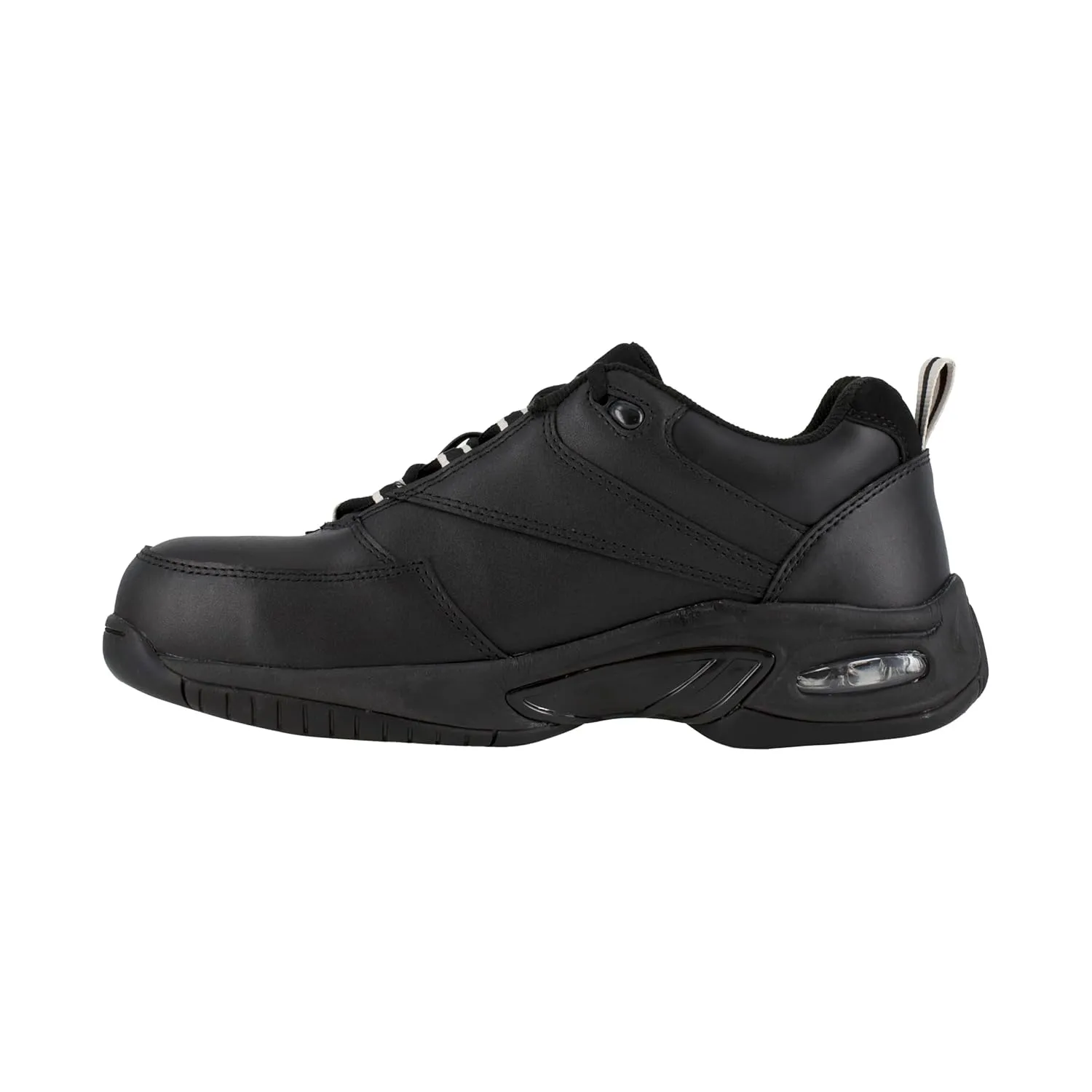 Reebok Work Men's TYAK Comp Toe Comfort Work Shoe Cd Black - 7 Medium