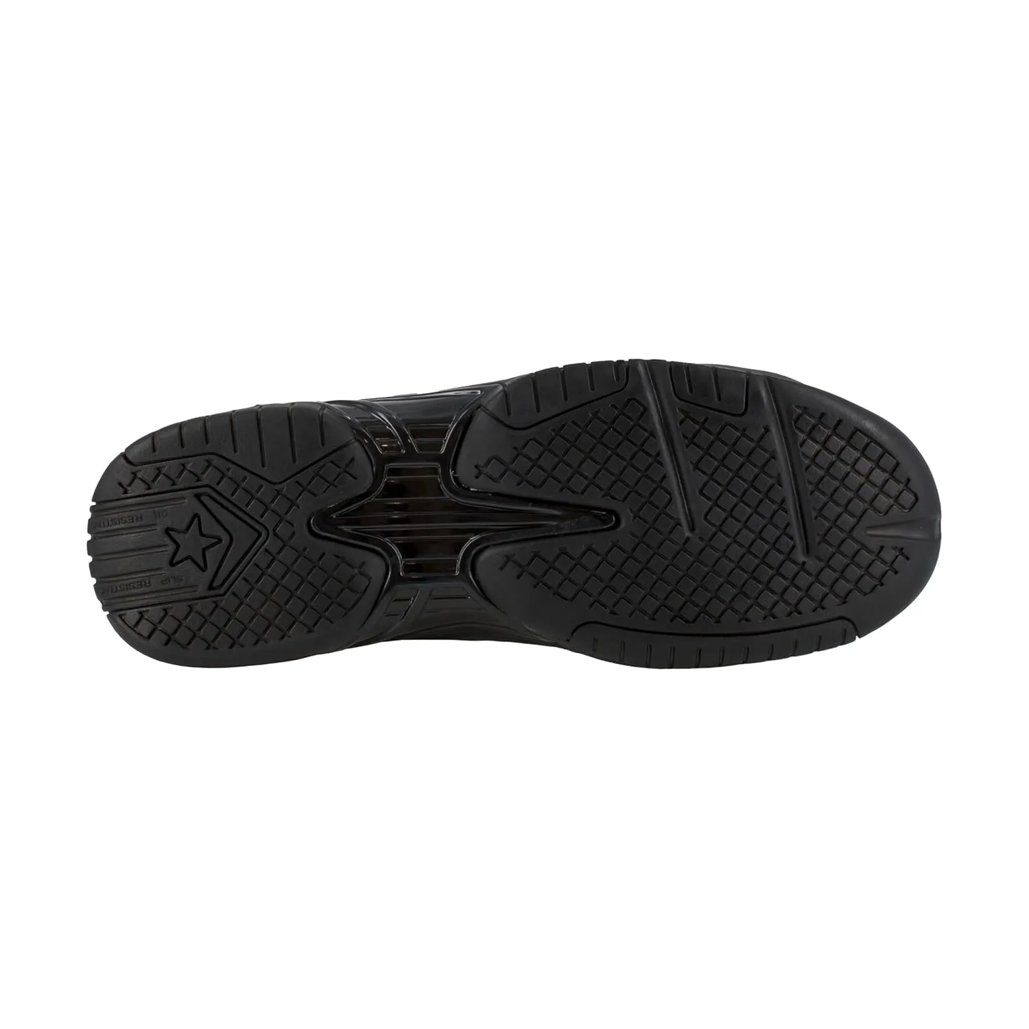 Reebok Work Men's TYAK Comp Toe Comfort Work Shoe Cd Black - 7 Medium
