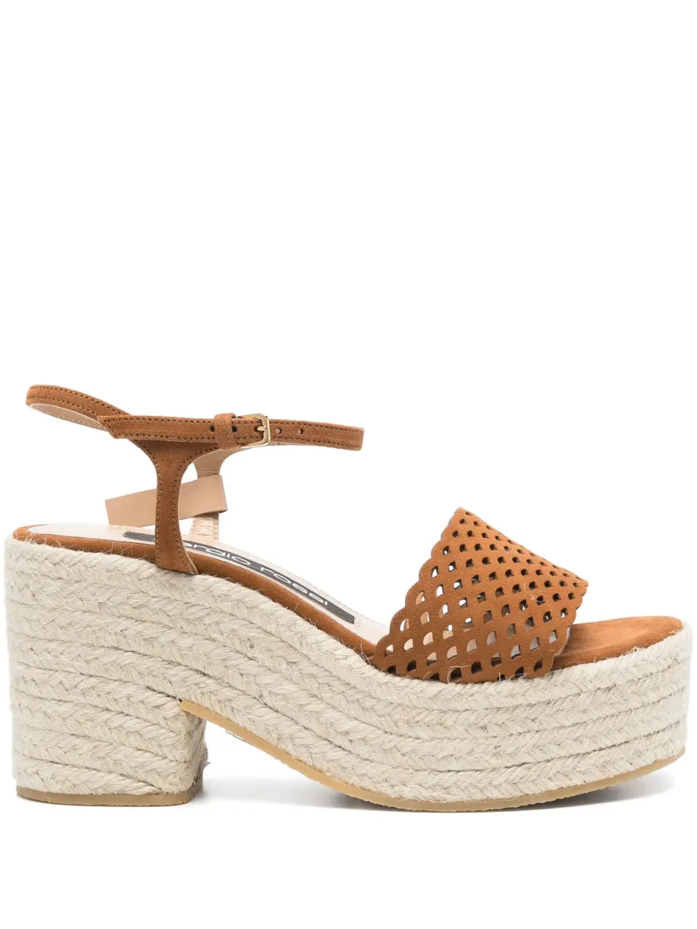 SERGIO ROSSI SUEDE ESPADRILLES