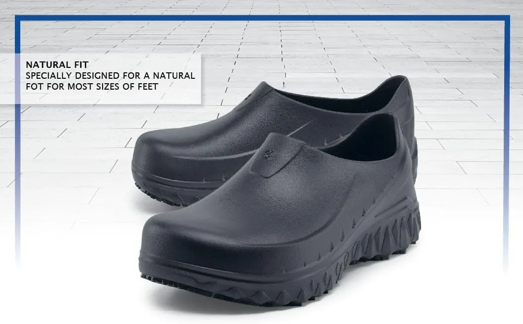 Shoes for Crews Bloodstone, Men's, Women's, Unisex Slip Resistant Food Service Work Clogs, Water Resistant