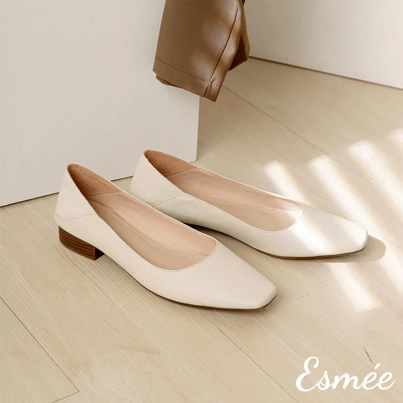 【Size 37 Special Offer】Leather Flats