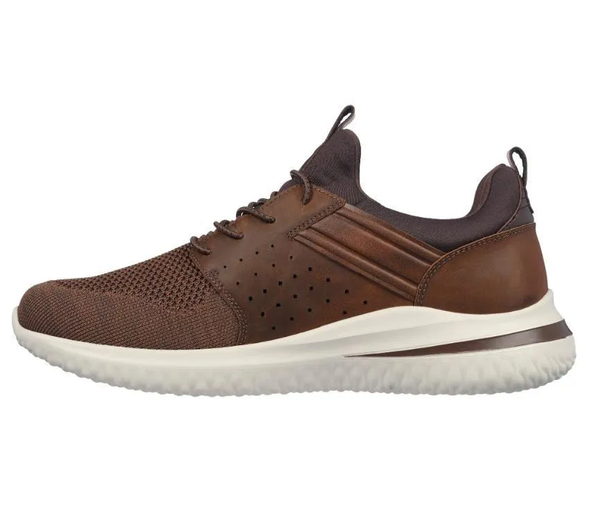 SKECHERS 210238 DELSON 3.0 - CICADA Dark Brown