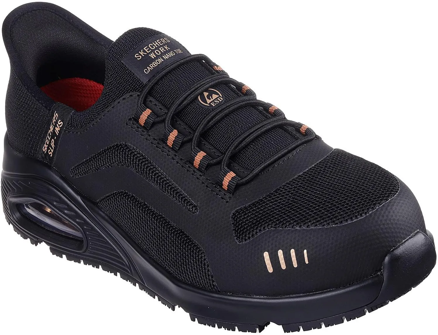 Skechers Women's Uno Sr-Alaini Carbon Nano Comp Toe Industrial Shoe