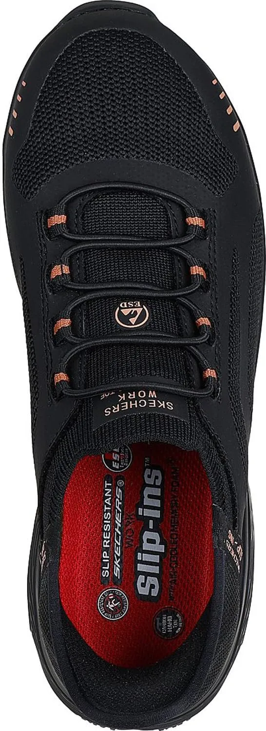 Skechers Women's Uno Sr-Alaini Carbon Nano Comp Toe Industrial Shoe
