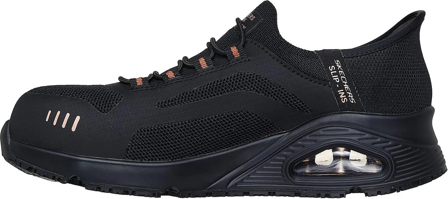Skechers Women's Uno Sr-Alaini Carbon Nano Comp Toe Industrial Shoe