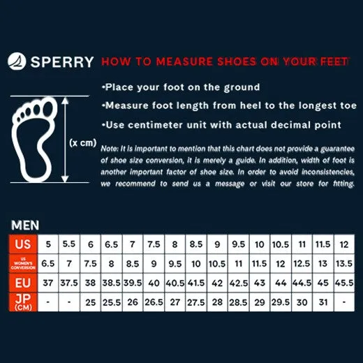 Sperry Men's Bahama II Saturated Sneaker - Khaki/Navy (STS22530)