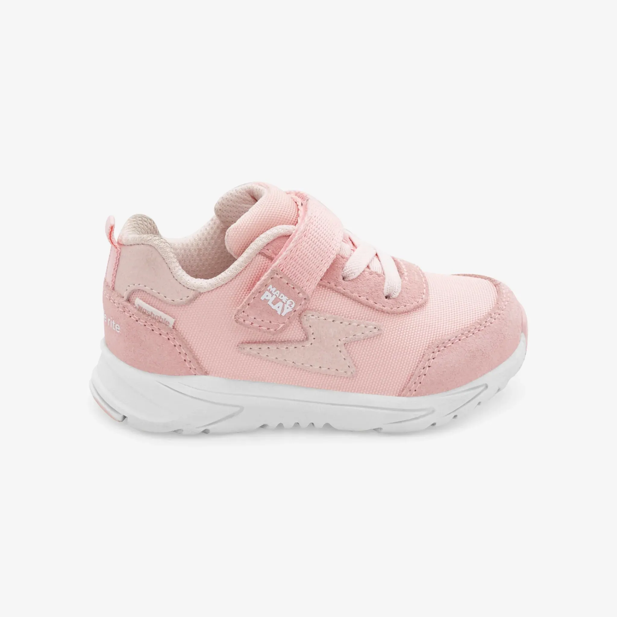 Stride Rite M2P Zips Runner | Pink Toddler Sneakers