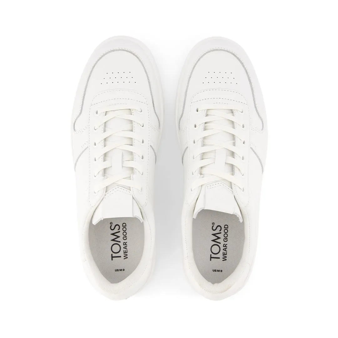 Toms Trvl Lite Court Sneakers Men - White Leather