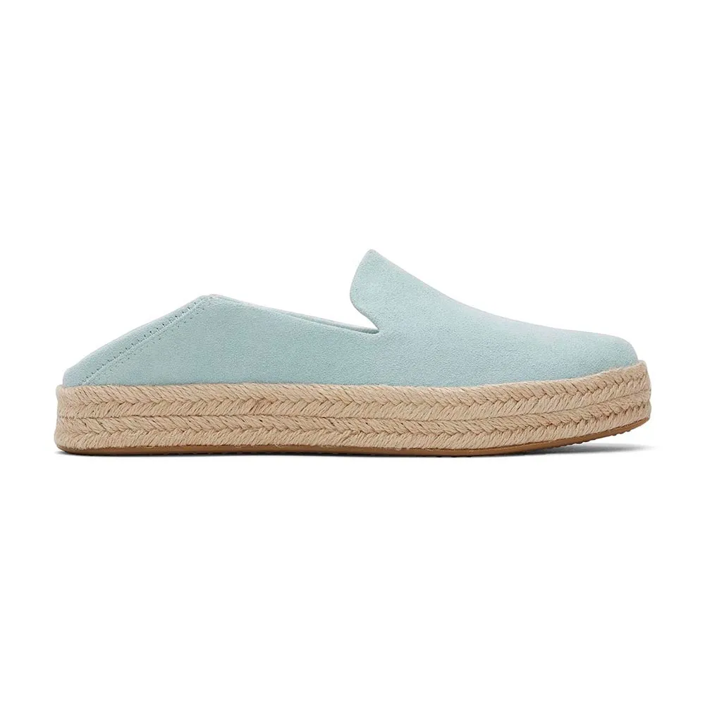 TOMS Women Carolina Light Mint Suede Shoes