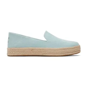 TOMS Women Carolina Light Mint Suede Shoes