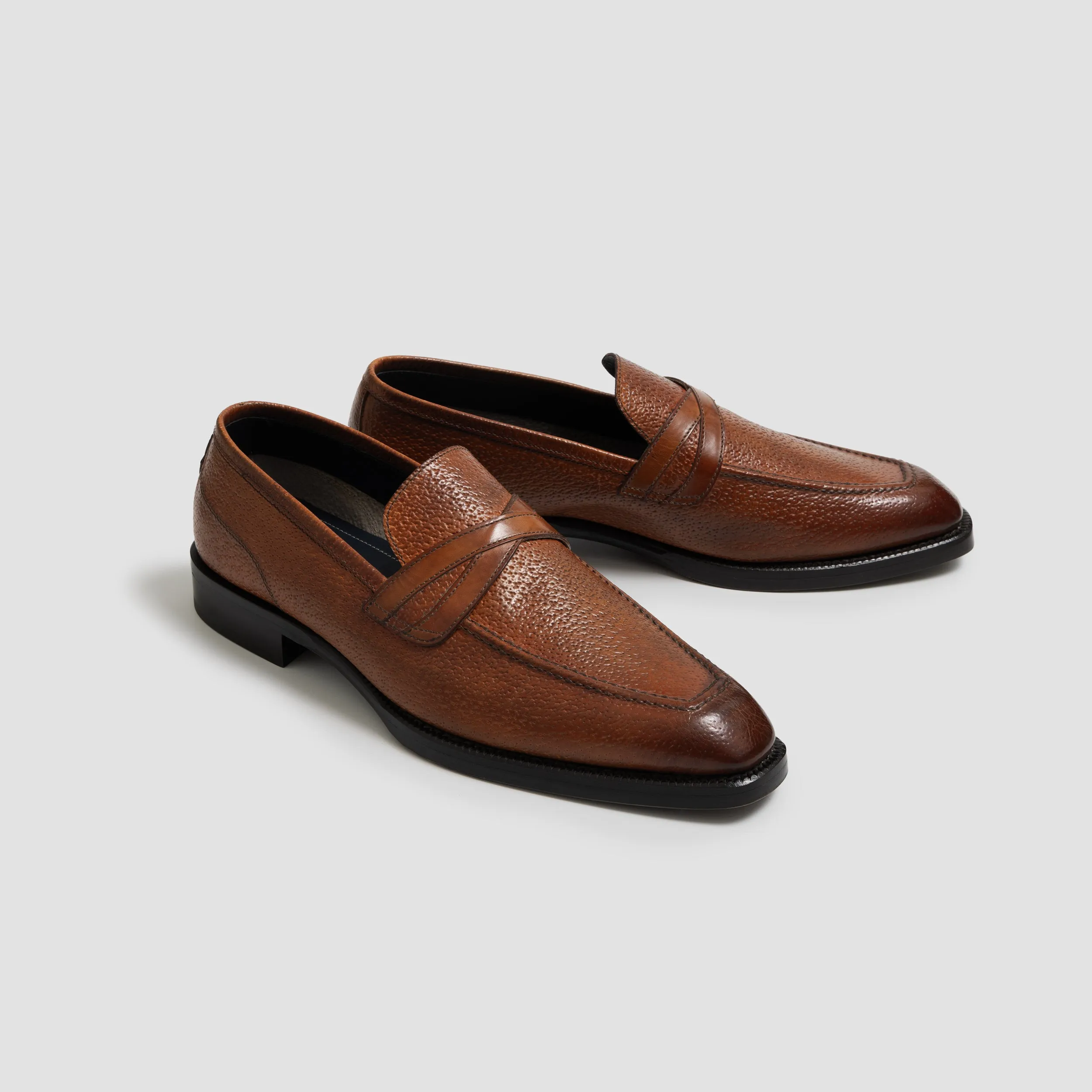 Tortiano Peccari Burnt Caramel Men's Loafer