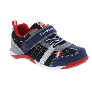 Tsukihoshi Kaz | Navy/Red Kids & Toddler Sneakers